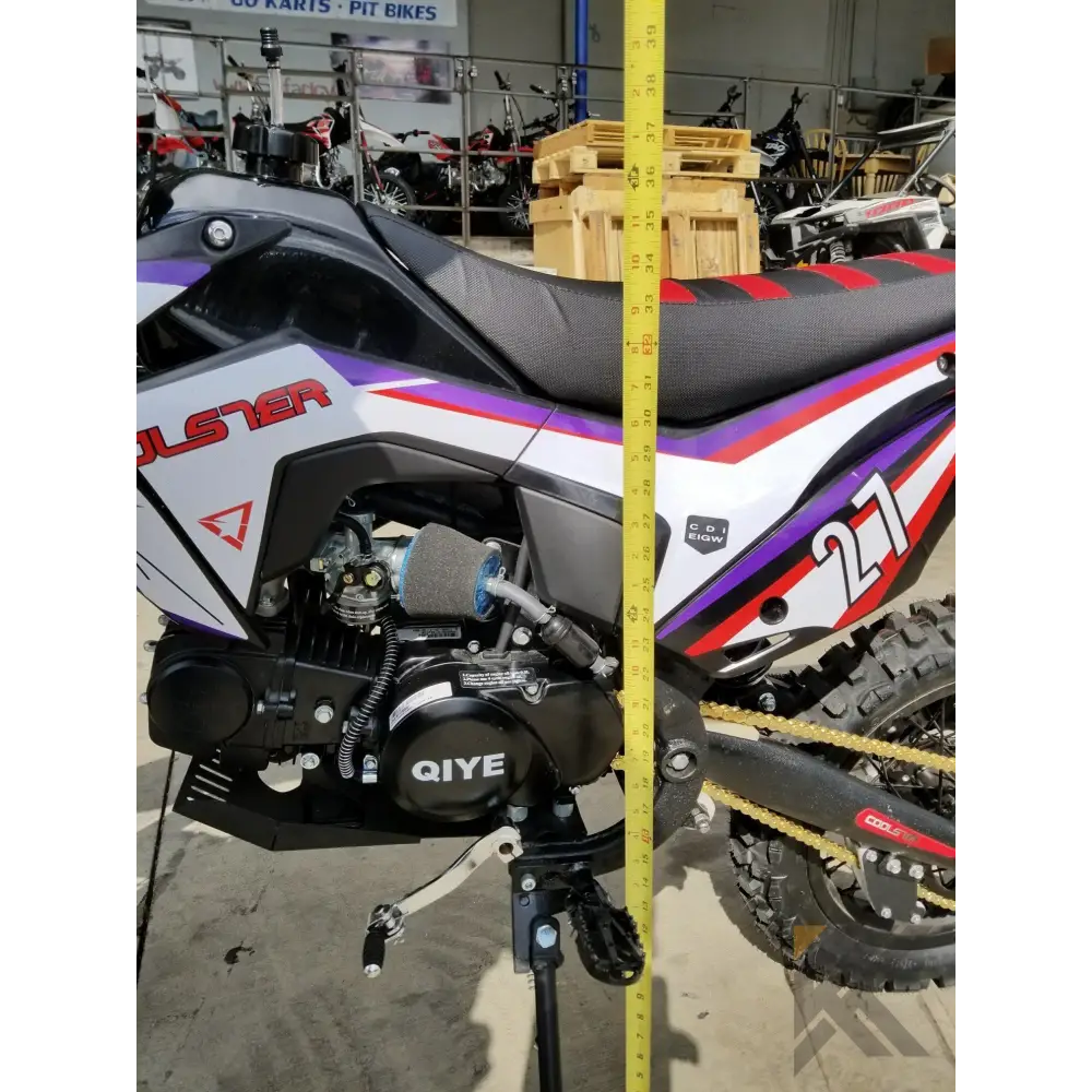 Coolster M125cc Dirt Bike Kryptex Golf Carts