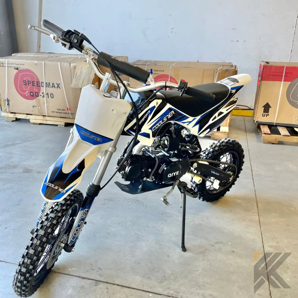 Coolster Rebel 125cc Dirt Bike Kryptex Golf Carts