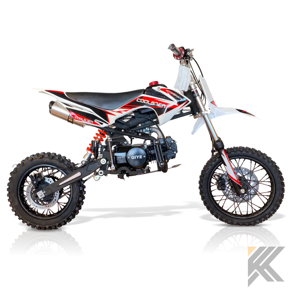 Coolster Rebel 125cc Dirt Bike Kryptex Golf Carts