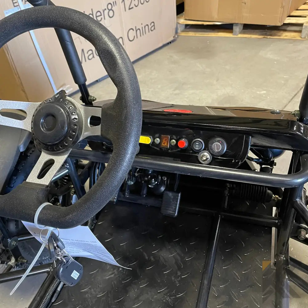 Coolster RX 125cc Go Kart Kryptex Golf Carts