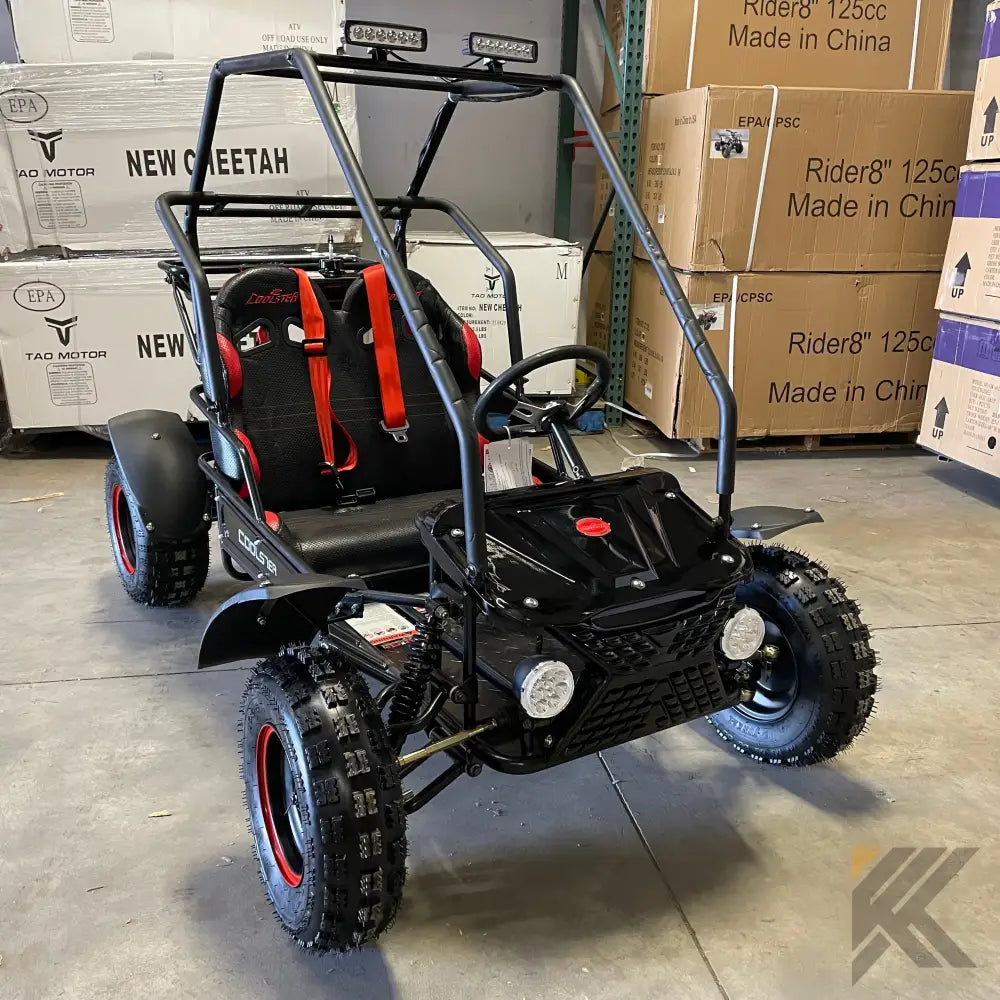 Coolster RX 125cc Go Kart Kryptex Golf Carts