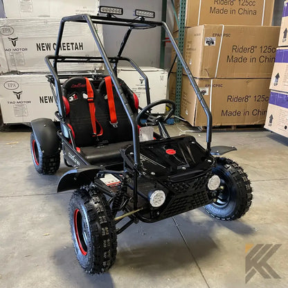 Coolster RX 125cc Go Kart Kryptex Golf Carts