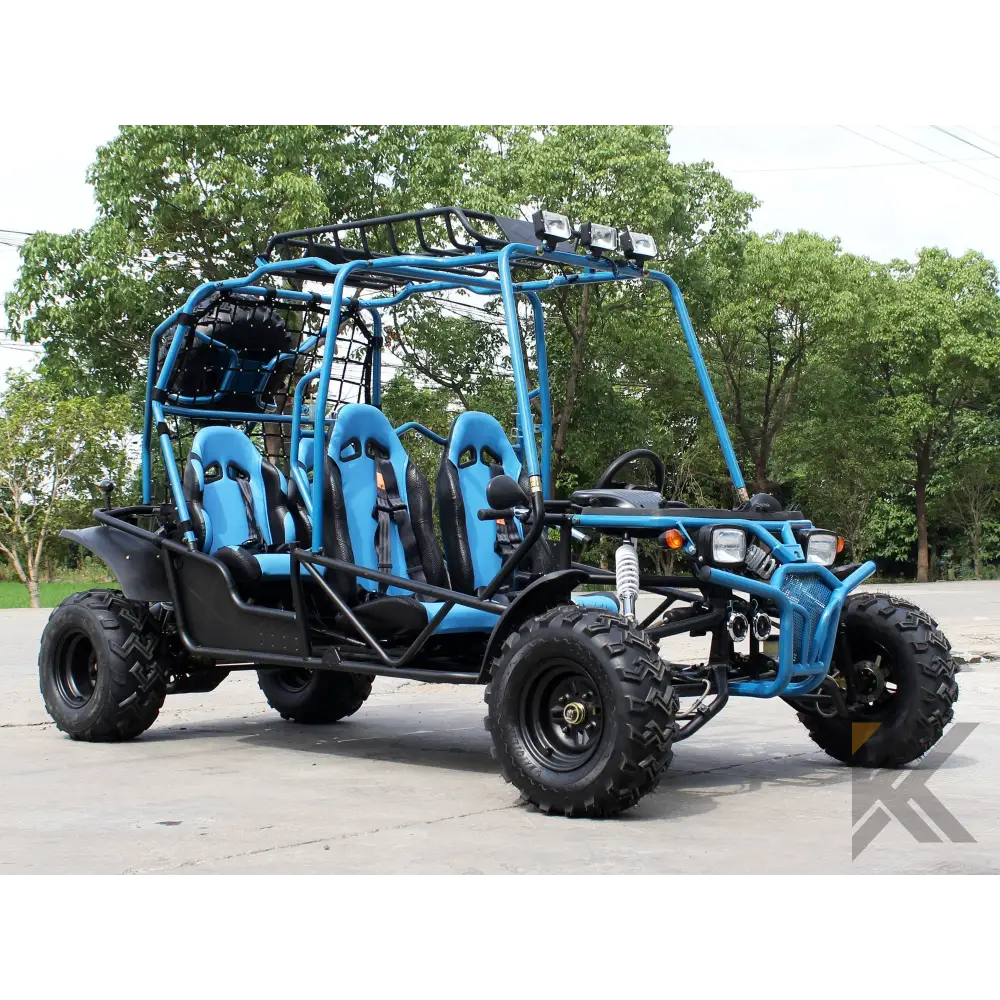 DongFang Hummer DF200GKG-4, Adult Go-Kart Buggy, 4-Seater, Big Bore 200 PowerStroke Engine Kryptex Golf Carts