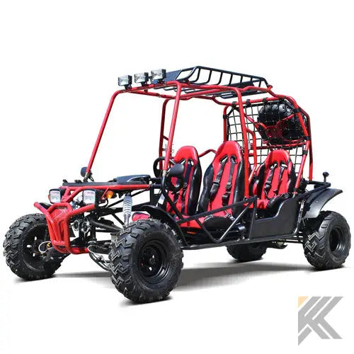 DongFang Hummer DF200GKG-4, Adult Go-Kart Buggy, 4-Seater, Big Bore 200 PowerStroke Engine Kryptex Golf Carts