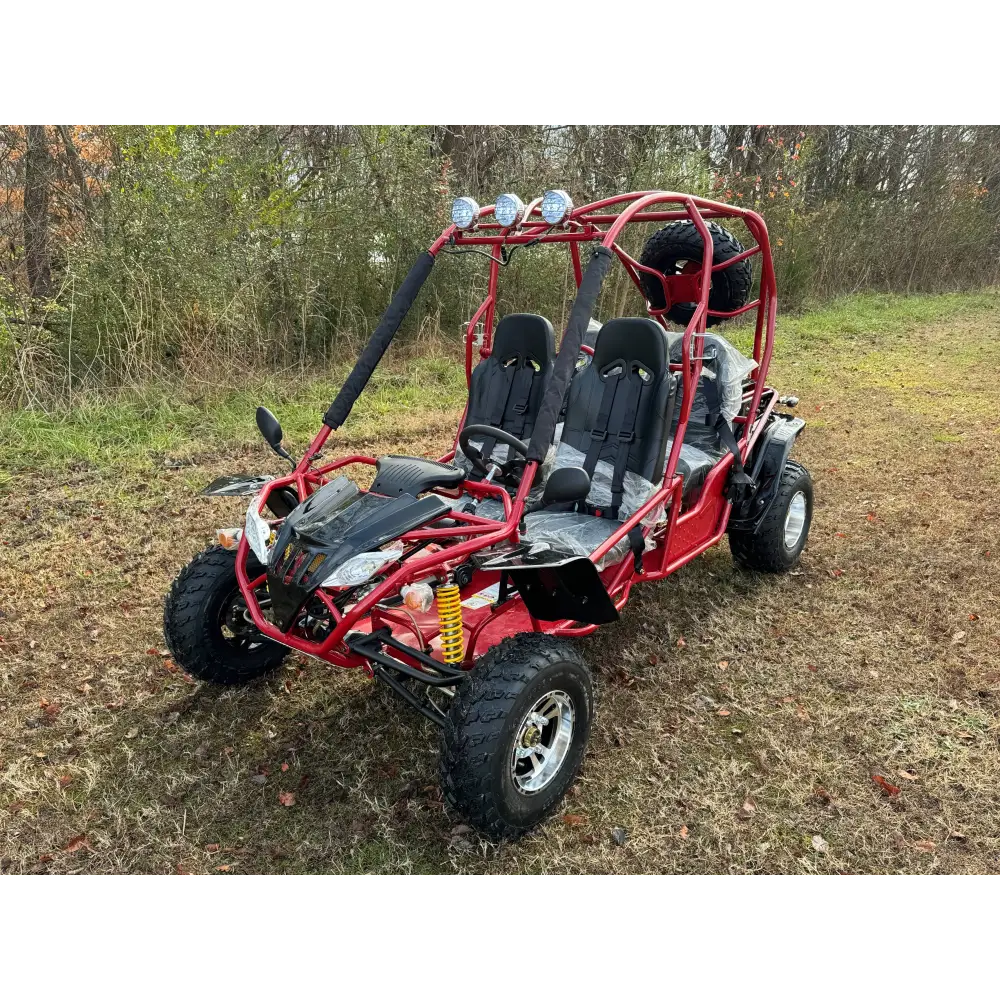 Dongfang Jaguar Adult Go-Kart Buggy DF200GKA-4, Big Bore 200 PowerStroke, 4 Seater Kryptex Golf Carts