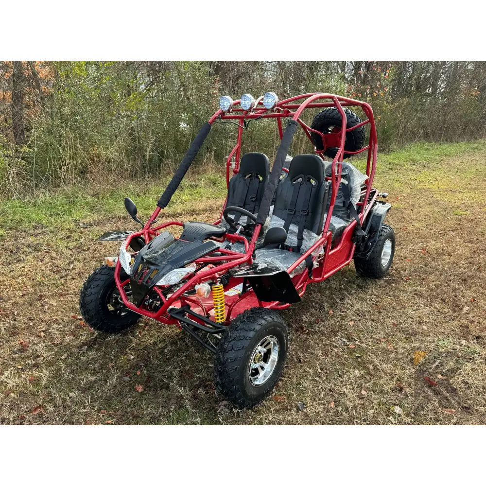 Dongfang Jaguar Adult Go-Kart Buggy DF200GKA-4, Big Bore 200 PowerStroke, 4 Seater Kryptex Golf Carts