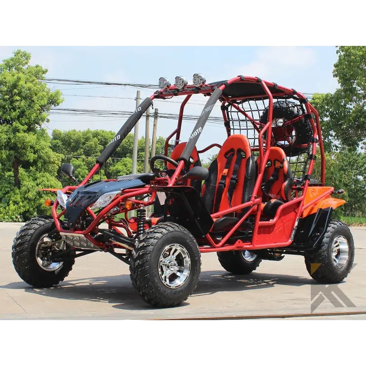 Dongfang Jaguar Adult Go-Kart Buggy DF200GKA-4, Big Bore 200 PowerStroke, 4 Seater Kryptex Golf Carts