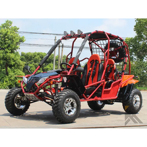 Dongfang Jaguar Adult Go-Kart Buggy DF200GKA-4, Big Bore 200 PowerStroke, 4 Seater Kryptex Golf Carts