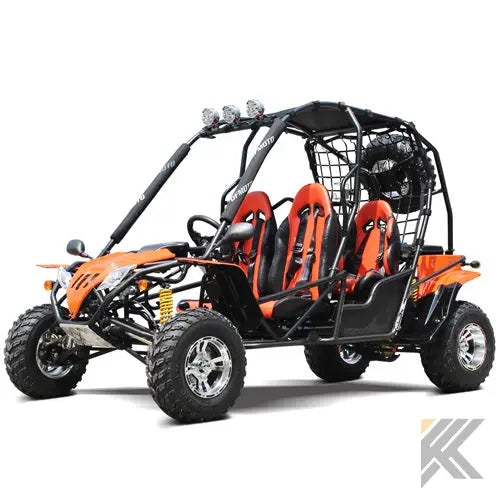 Dongfang Jaguar Adult Go-Kart Buggy DF200GKA-4, Big Bore 200 PowerStroke, 4 Seater Kryptex Golf Carts
