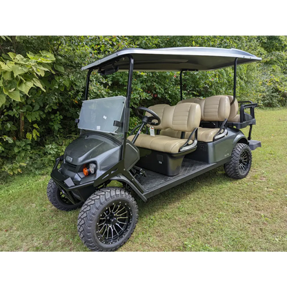2023 EZGO L6 - Metallic Charcoal Kryptex Golf Carts