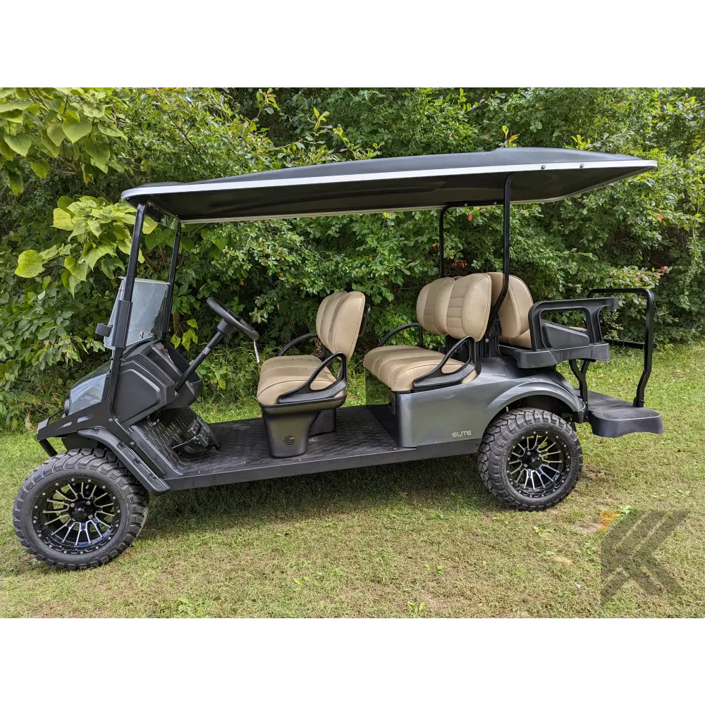 2023 EZGO L6 - Metallic Charcoal Kryptex Golf Carts