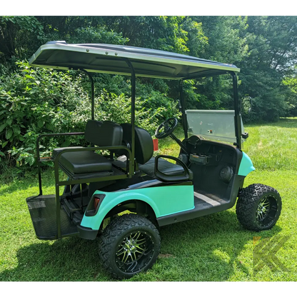 2022 E-z-go Rxv 48 Volt - Mint And Black Kryptex Golf Carts
