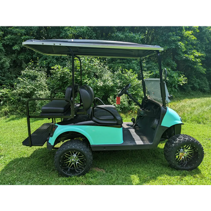 2022 E-z-go Rxv 48 Volt - Mint And Black Kryptex Golf Carts