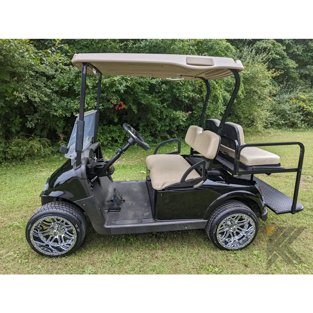 2018 E-Z-GO RXV - Black Kryptex Golf Carts