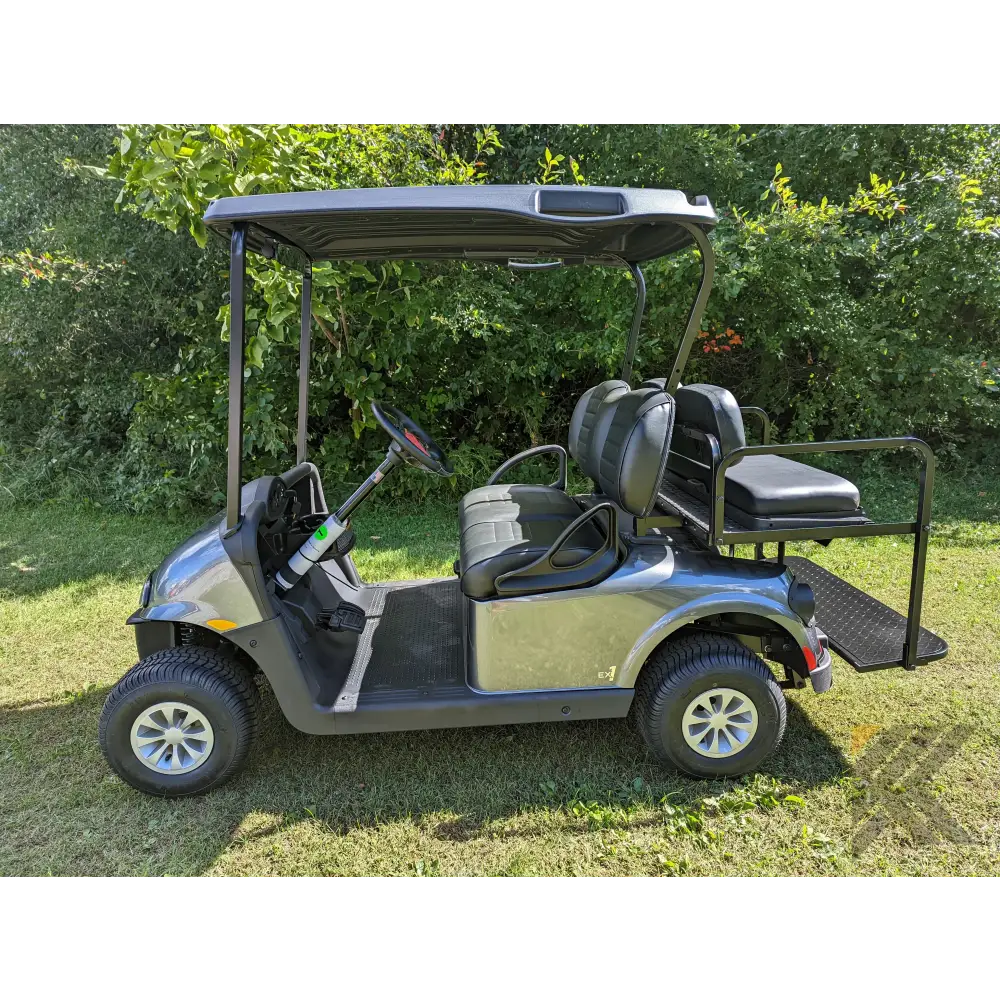 EZGO RXV Metallic Charcoal Kryptex Golf Carts