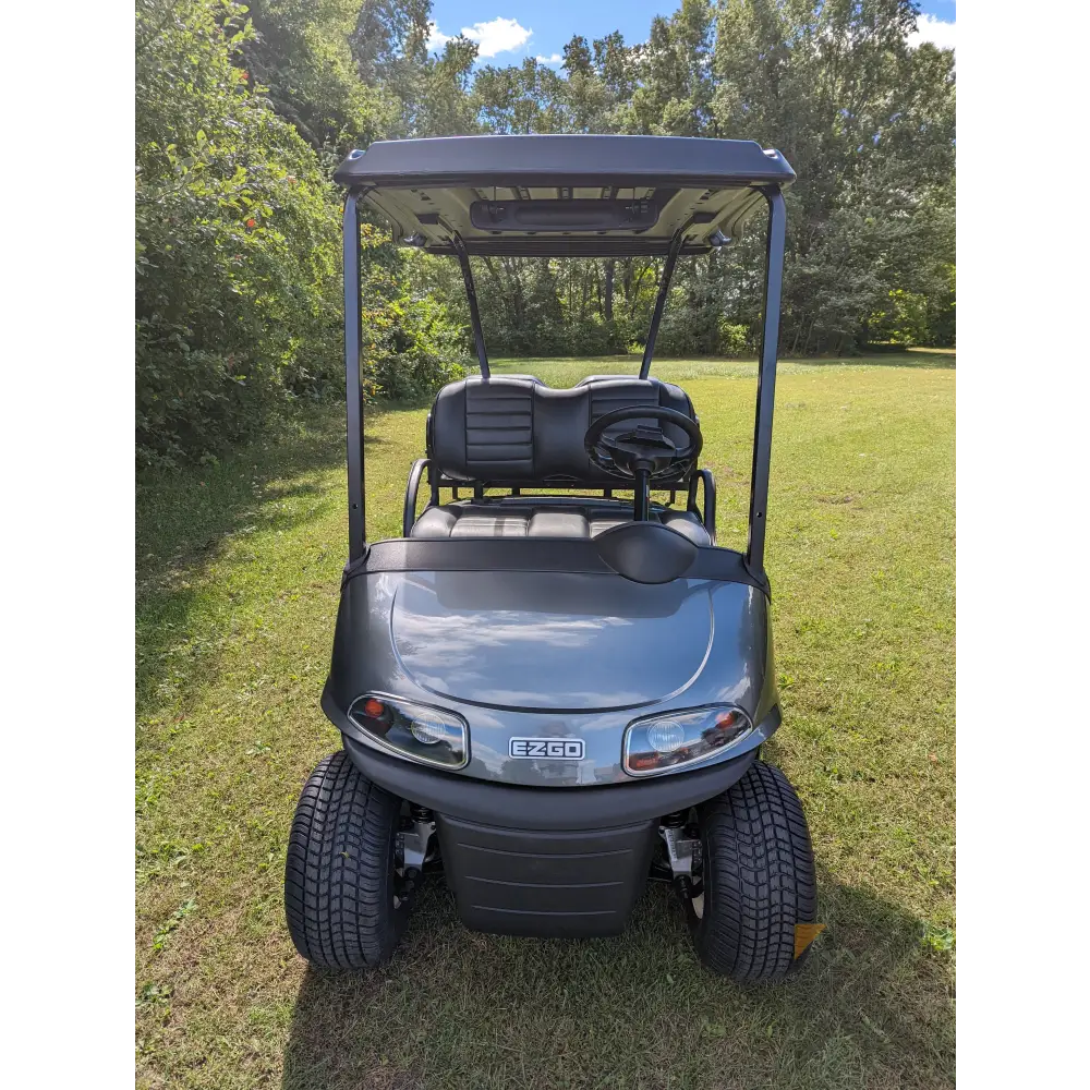 EZGO RXV Metallic Charcoal Kryptex Golf Carts