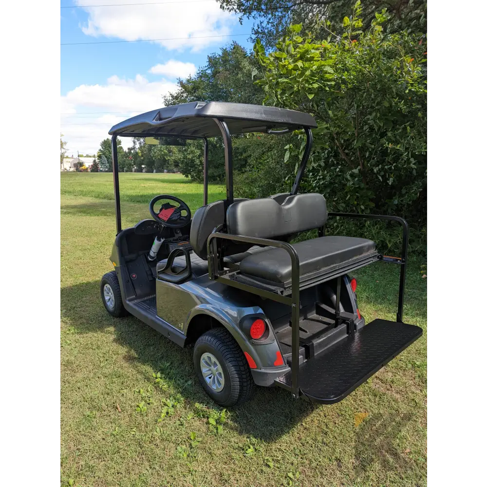 EZGO RXV Metallic Charcoal Kryptex Golf Carts