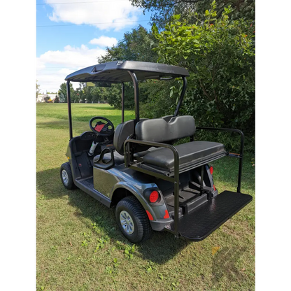 EZGO RXV Metallic Charcoal Kryptex Golf Carts