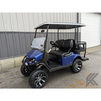 E-Z-GO S4 Patriot Blue Kryptex Golf Carts