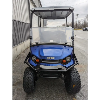 E-Z-GO S4 Patriot Blue Kryptex Golf Carts
