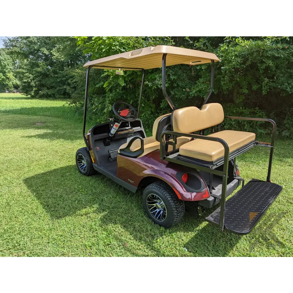 2022 E-Z-GO TXT - Burgundy Kryptex Golf Carts