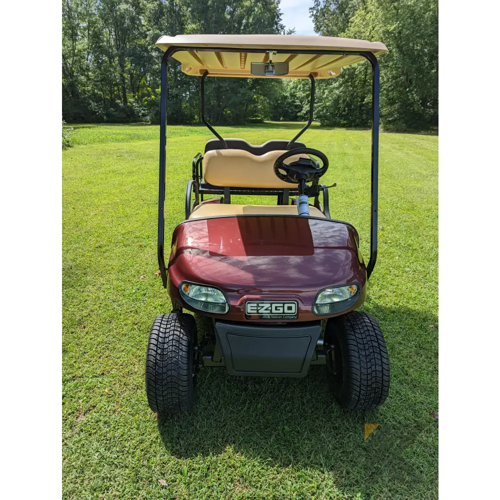 2022 E-Z-GO TXT - Burgundy Kryptex Golf Carts