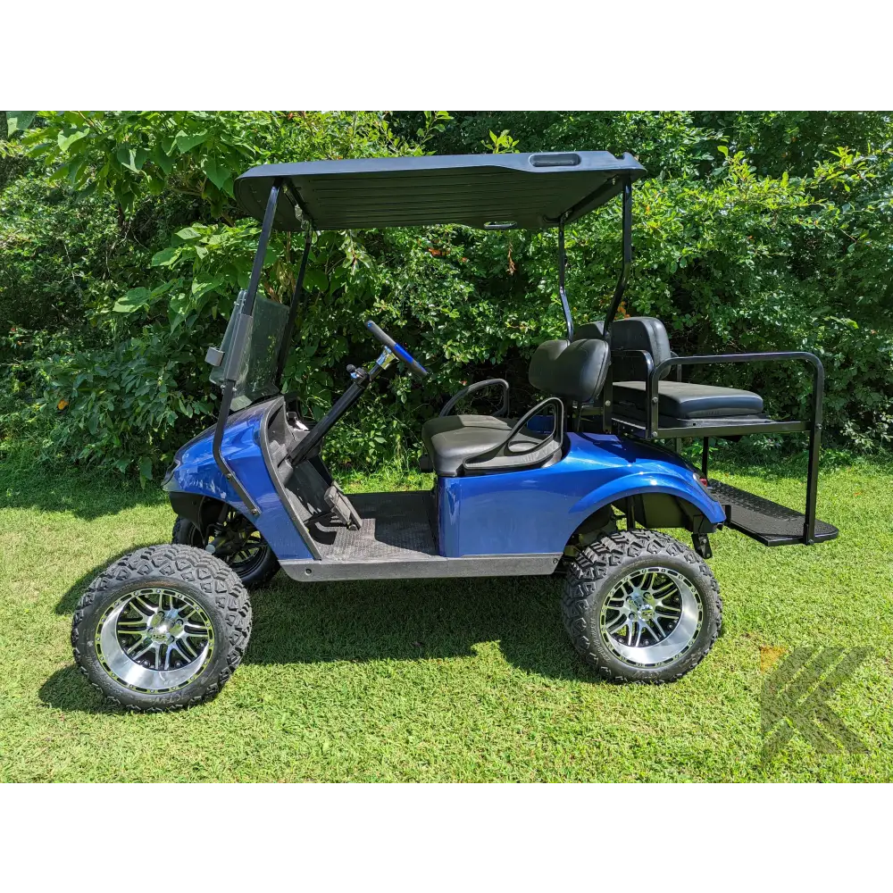 E-Z-GO TXT Elite - Blue Kryptex Golf Carts