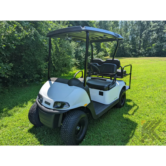 E-Z-GO Valor Bright White Kryptex Golf Carts