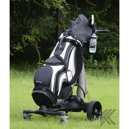 6 Wheels Smart Golf Carts Automatically Follow You Kryptex Golf Carts