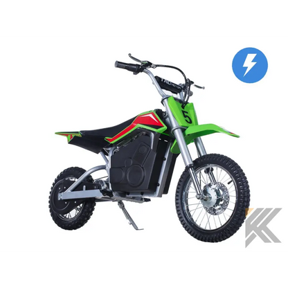 Invader E500 Electric Kids Dirt Bike Kryptex Golf Carts