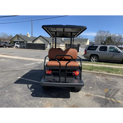 2023 Advanced EV 4L - Black Kryptex Golf Carts