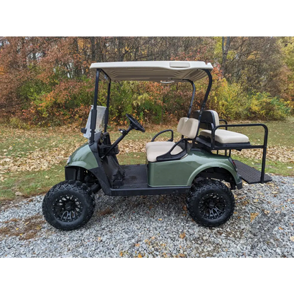 EZGO RXV Olive golf cart Kryptex Golf Carts