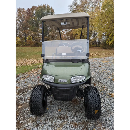 EZGO RXV Olive golf cart Kryptex Golf Carts