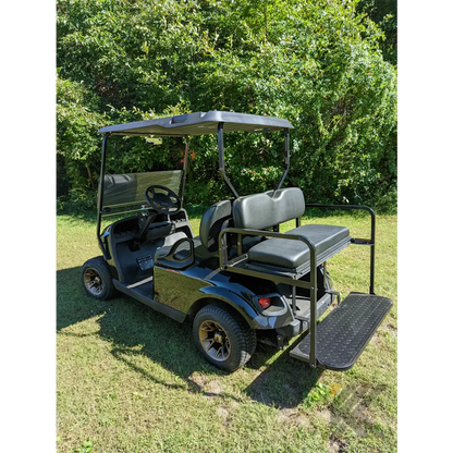 EZGO TXT Black golf cart Kryptex Golf Carts