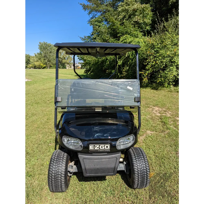 EZGO TXT Black golf cart Kryptex Golf Carts