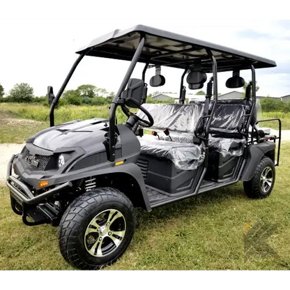 Cazador Eagle EV8 Electric 6 Seater Golf Cart Kryptex Golf Carts