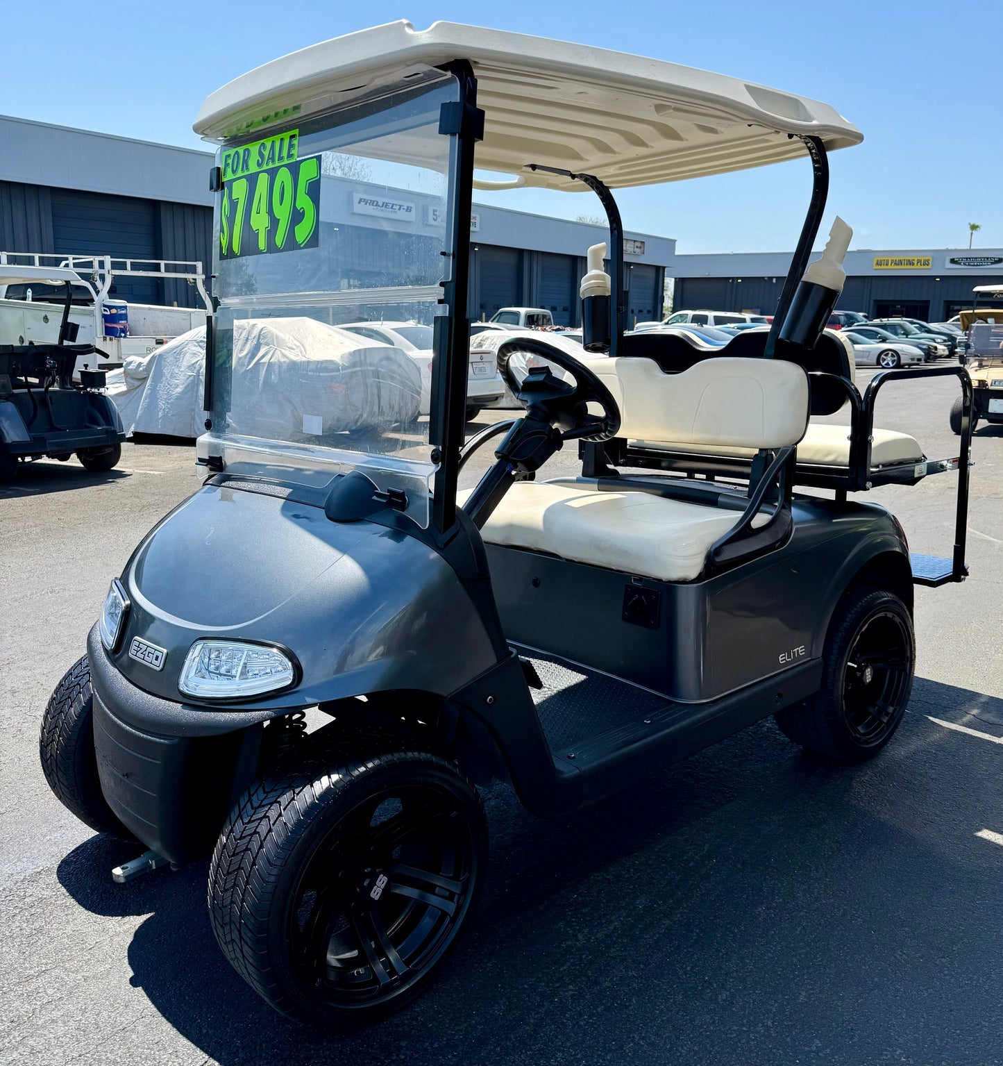 2021 EZGO RXV 4 Passenger Golf Cart w/ Gen2 Samsung Lithium Battery