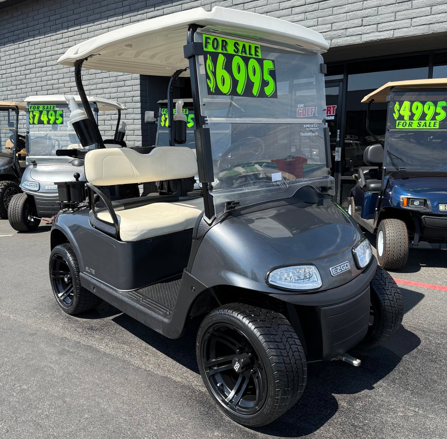 2021 EZGO RXV 2 Passenger Golf Cart w/ Gen2 Samsung Lithium Battery