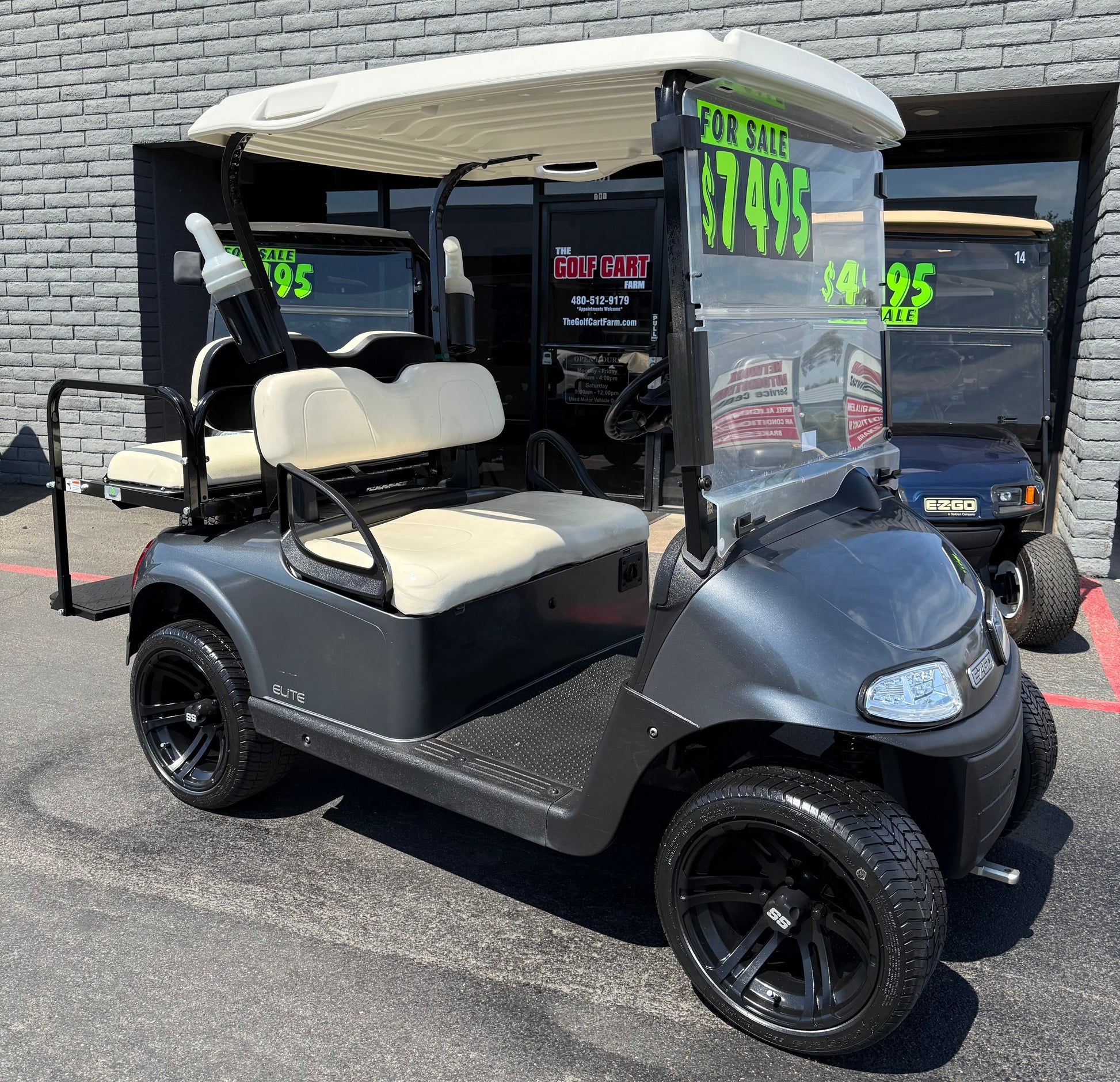 2021 EZGO RXV 4 Passenger Golf Cart w/ Gen2 Samsung Lithium Battery