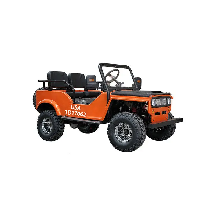 Jeep GR-2 Auto Children's Go-Kart Buggy, 125cc 4 Stroke Kryptex Golf Carts