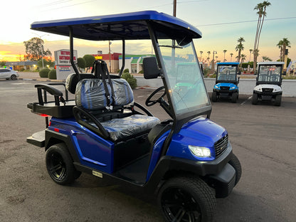 2024 Bintelli Beyond 4 Passenger Golf Cart in Hydro Blue w/ New 105AH Lithium Battery