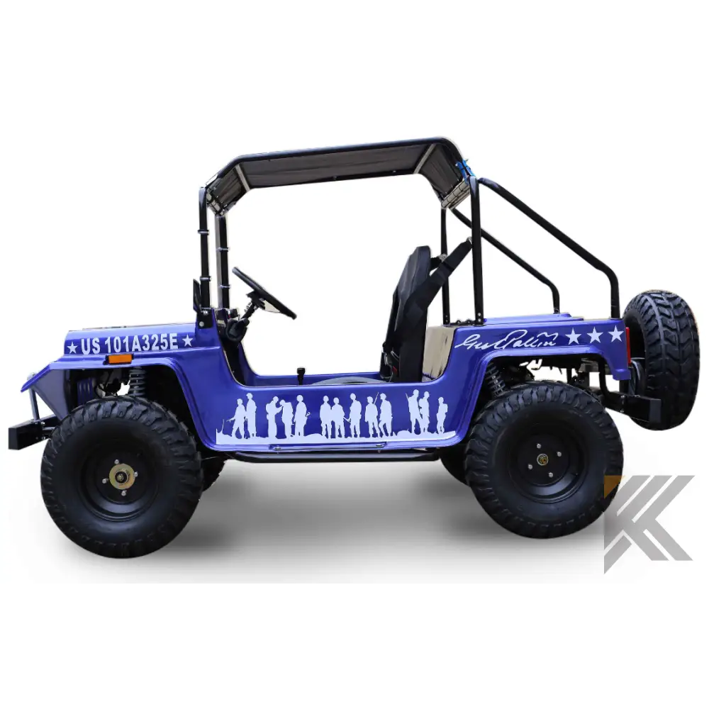 Jeep 200GK GR-9 Adult Go Kart Buggy Kryptex Golf Carts