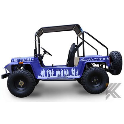 Jeep 200GK GR-9 Adult Go Kart Buggy Kryptex Golf Carts