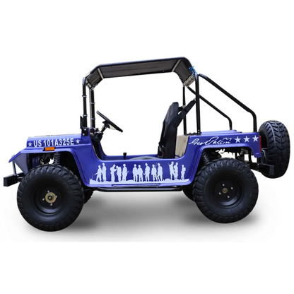 Jeep 200GK GR-9 Adult Go Kart Buggy Kryptex Golf Carts