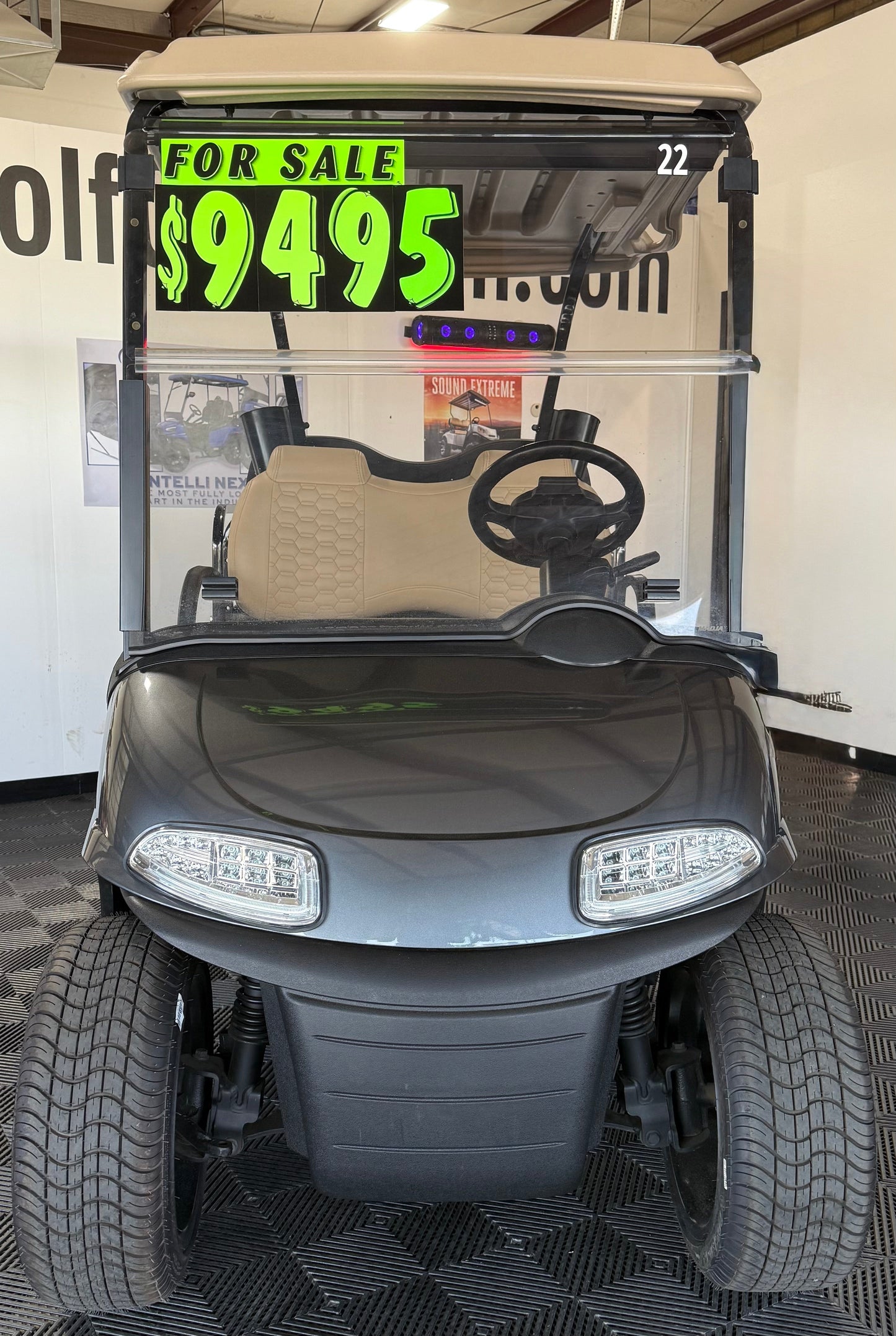 2022 EZGO RXV 4 Passenger Golf Cart w/ Lithium Battery