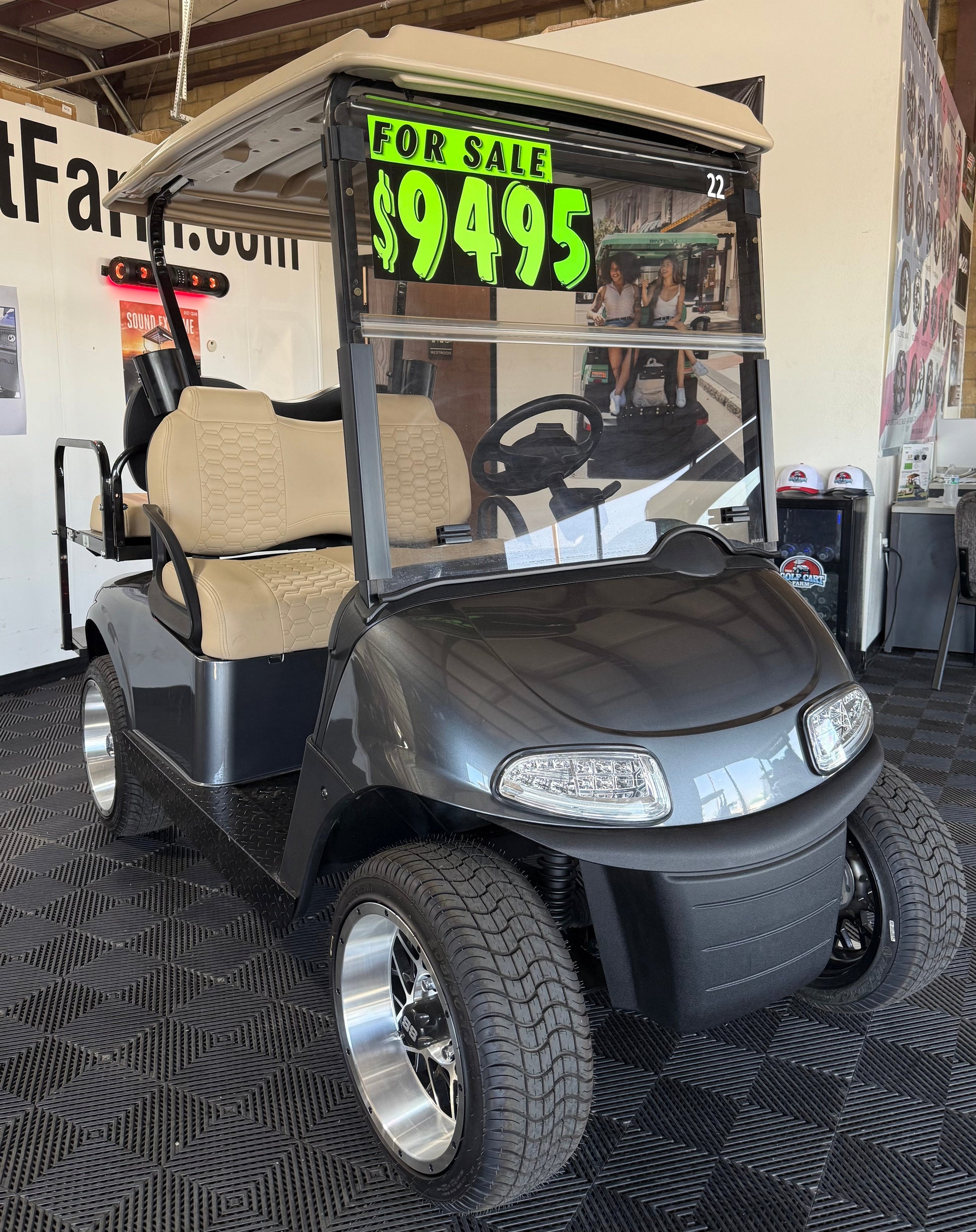 2022 EZGO RXV 4 Passenger Golf Cart w/ Lithium Battery