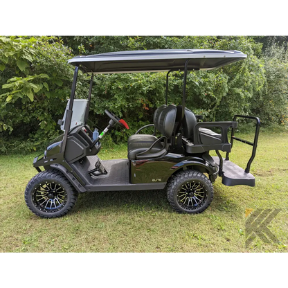 2023 E-Z-GO S4 - Black Kryptex Golf Carts