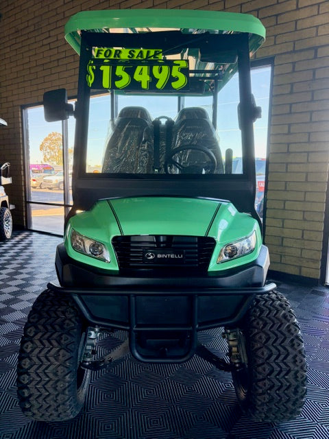 2026 Bintelli Beyond 4 Passenger Lifted Golf Cart w/ Lithium Battery & Touchscreen