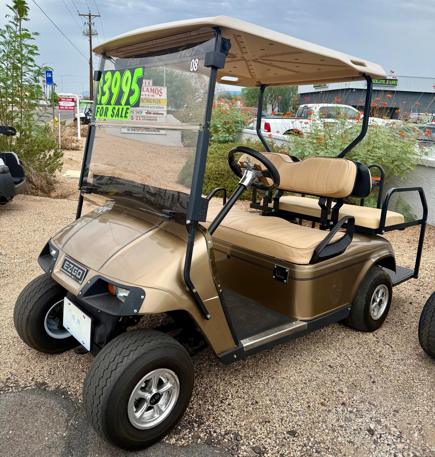 2008 EZGO TXT 4 Passenger Electric Golf Cart