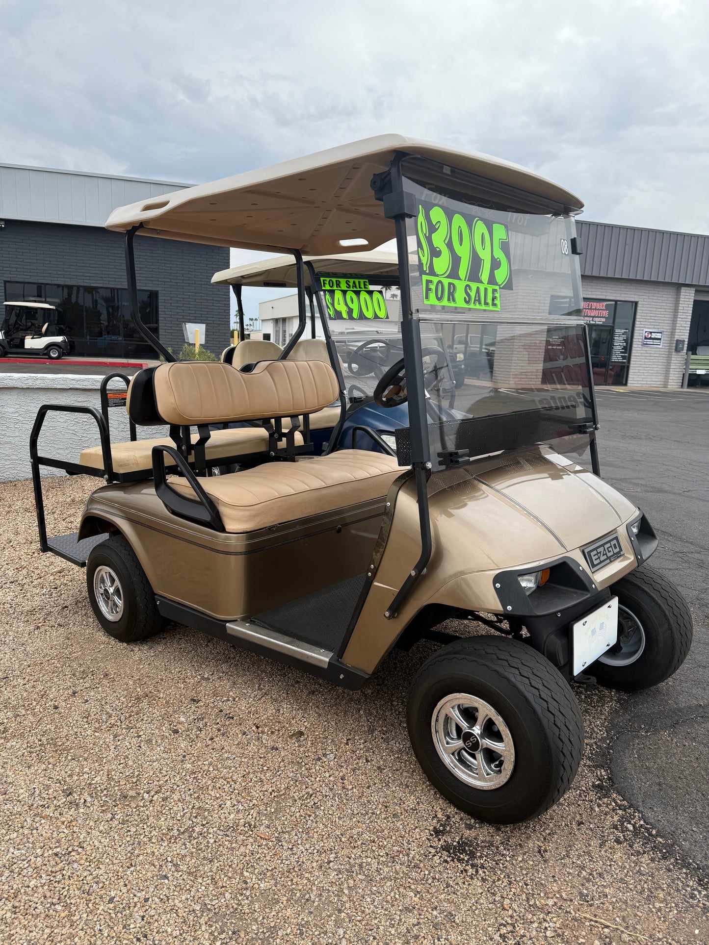 2008 EZGO TXT 4 Passenger Electric Golf Cart